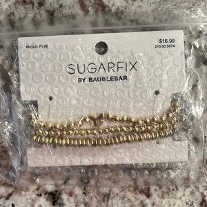 Sugarfix by Baublebar bracelets - gold